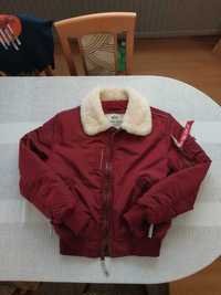 Kurtka zimowa bomber Alpha Industries Injector III burgundy L