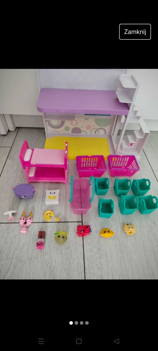 Domek shopkins i akcesoria