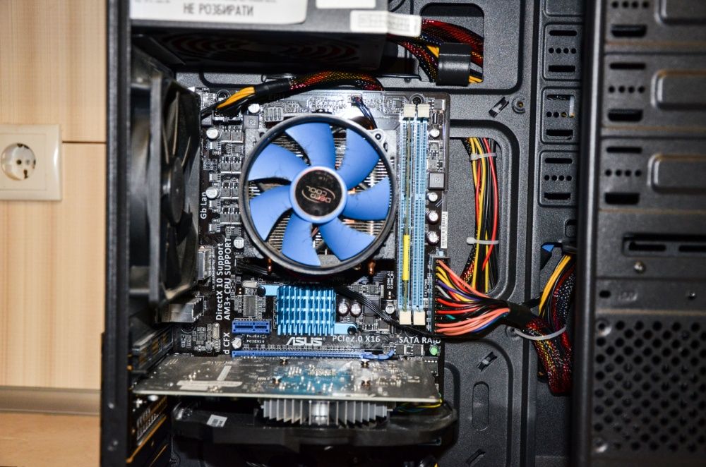 Системный блок (AMD FX 8300,8GB DDR3,1TB HDD,Asus GTX 1050 TI 4GB)