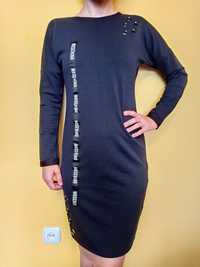 Женское трикотажное платье Аржен с принтом Moschino