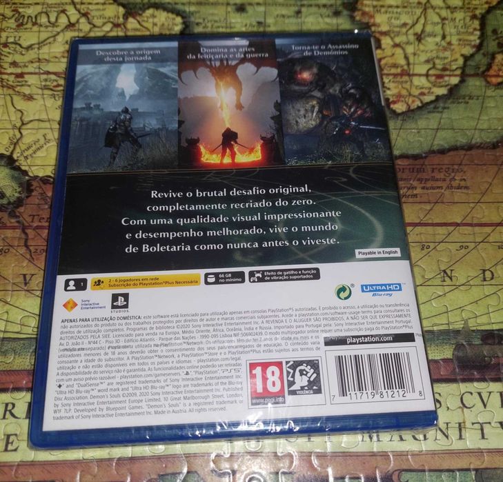 (Ps5) Demon´s Souls Novo e Selado