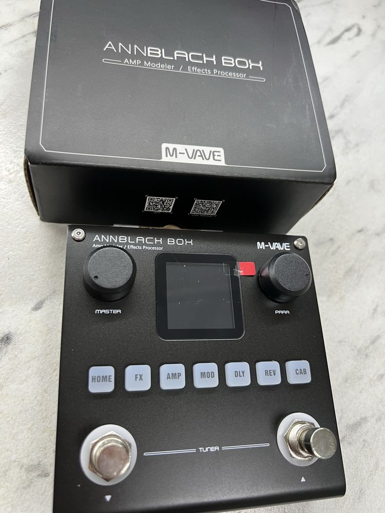 Гітарний процесор Annblack box m vave бас педалька