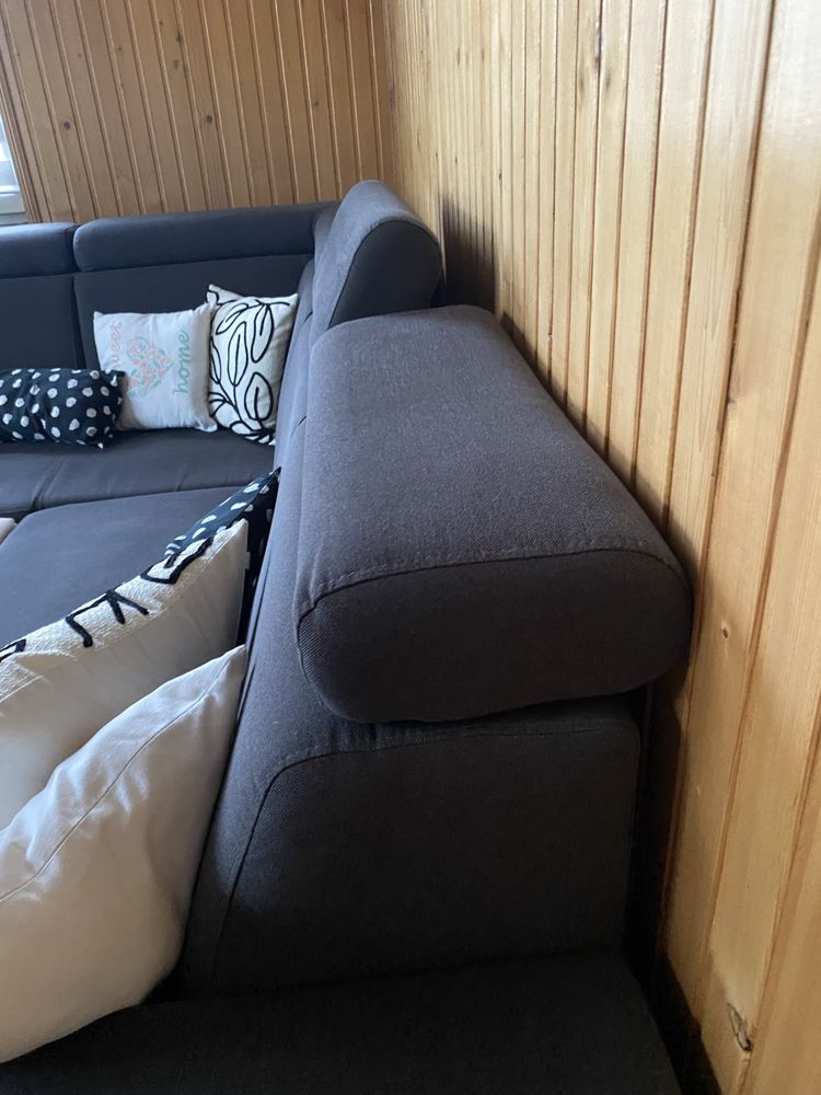 Sofa kanapa rozkladana z pojemnikiem na posciel