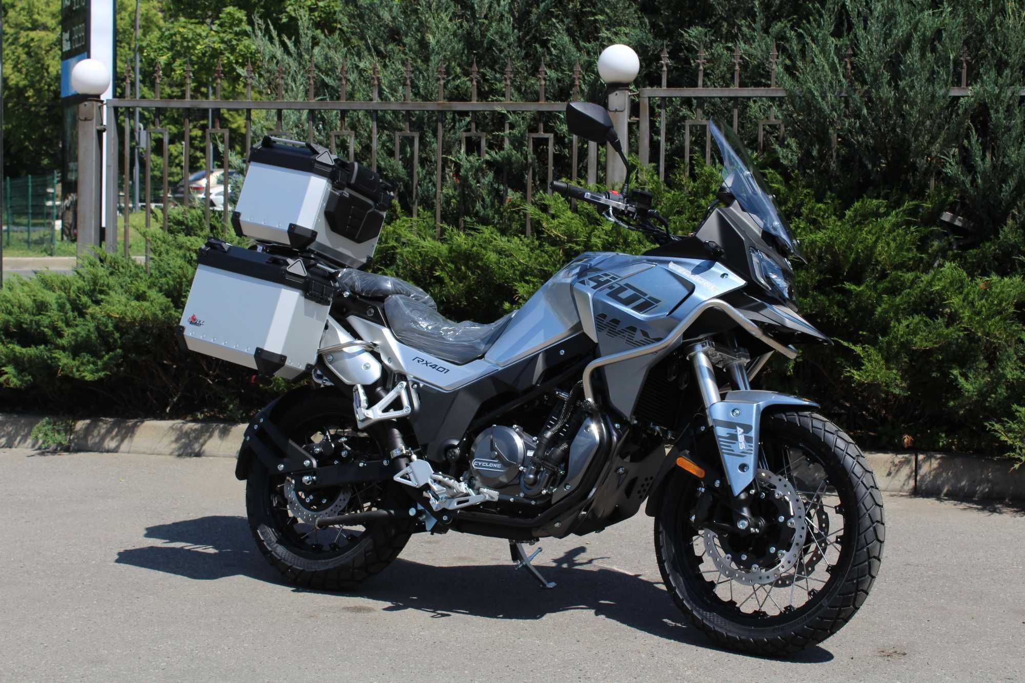 Мотоцикл Zonsen Cyclon RX401 з КОФРАМИ ( Доставка )