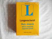 NOWY Langenscheidt - Duży słownik polsko-angielski - angielsko-polski