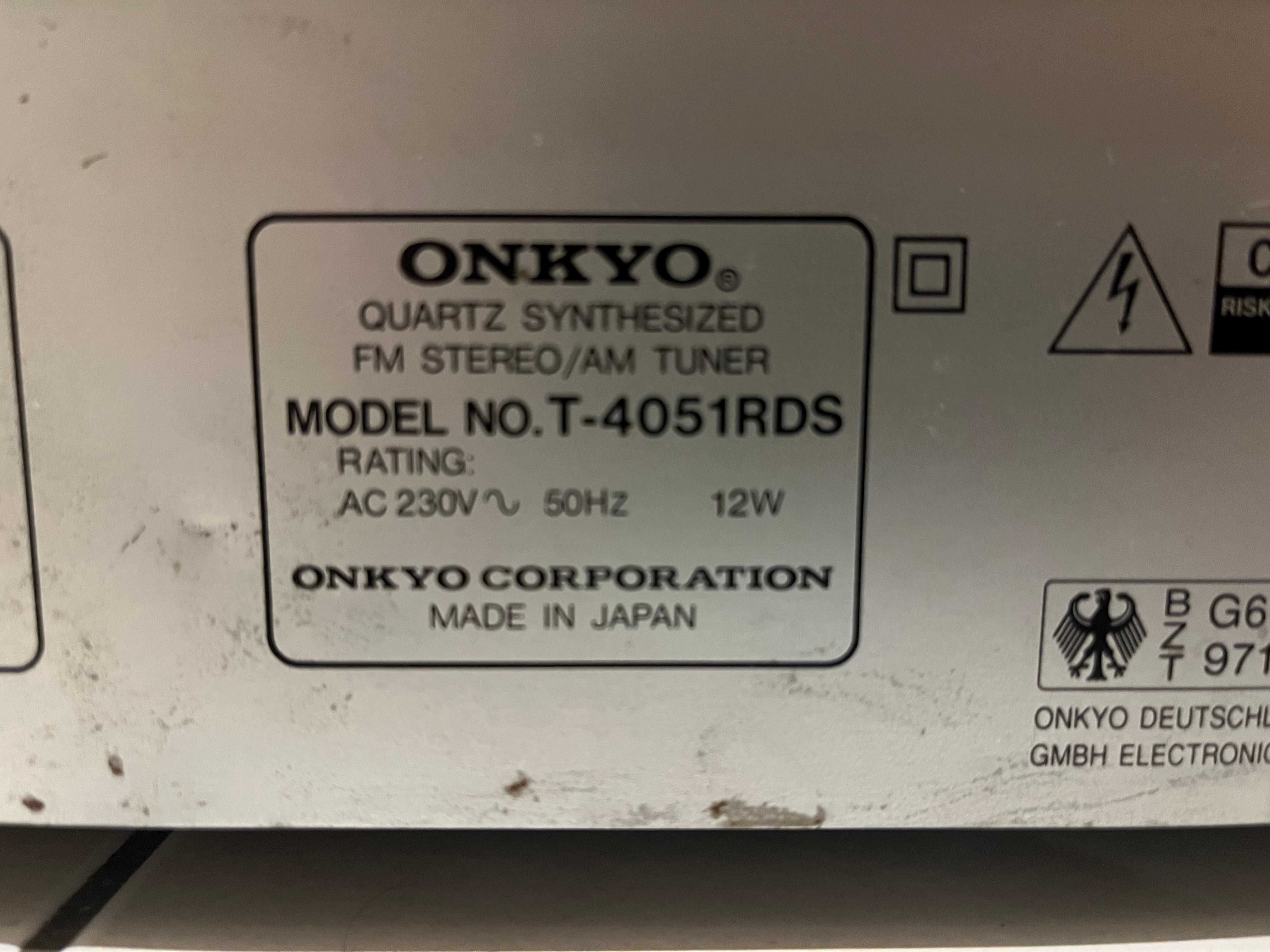 Sprzedam tuner Onkyo T-4051RDS