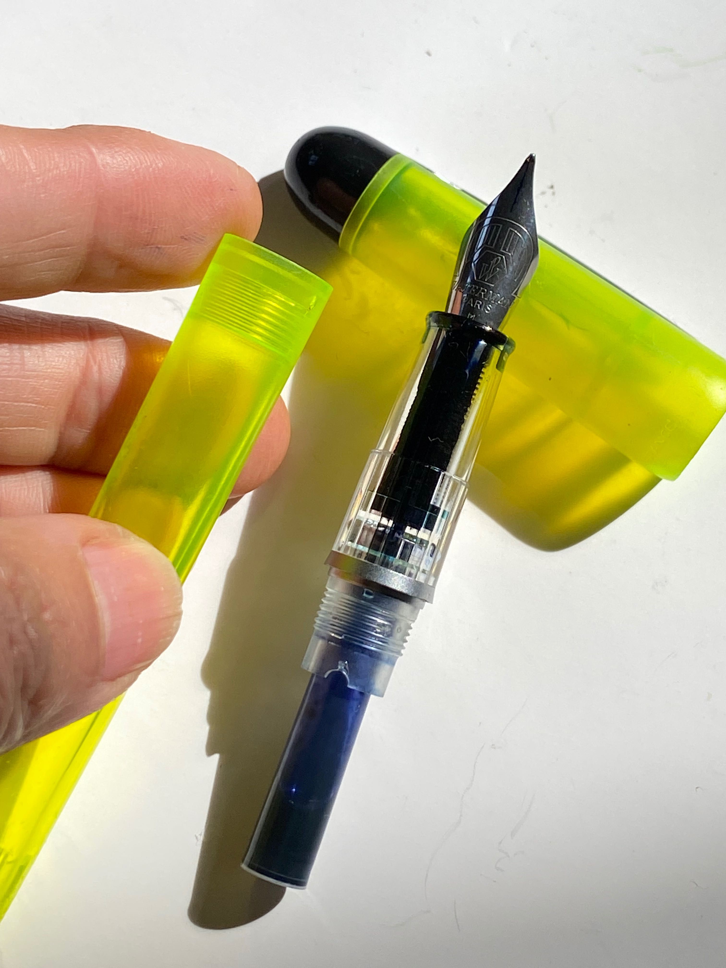 Caneta de aparo waterman
