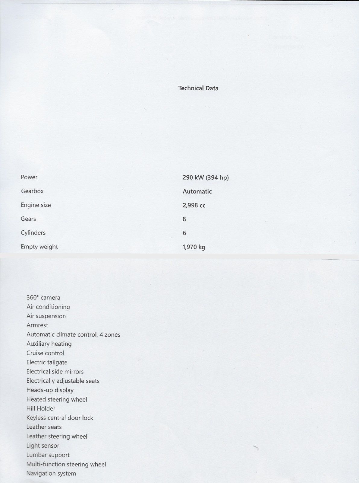 BMW 745e PACK M Full Extras