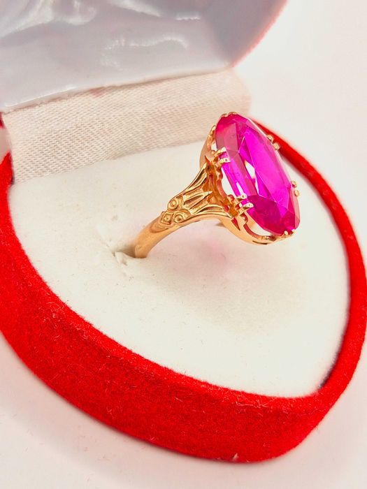 Stary Rosyjski Złoty Pierścionek pr.583 (14K) ZSRR JAK NOWY