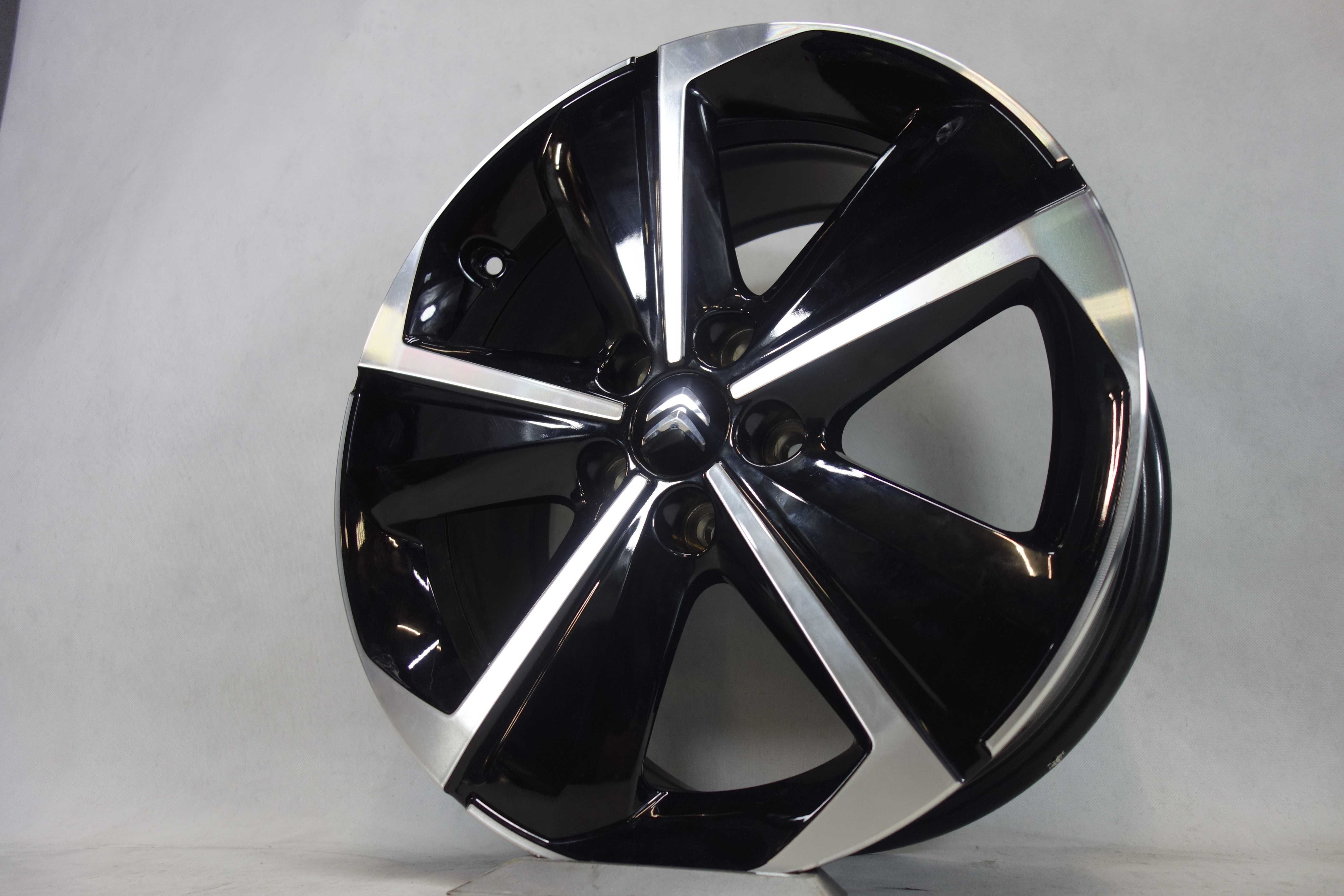 NOWE Alufelgi 17" 5x108 Citroen C4 C5 C6 Jumpy Czarny + Poler 808