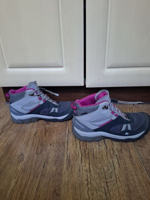 Buty turystyczne, trekkingowe, ba wycieczki Decathlon rozmiar 35