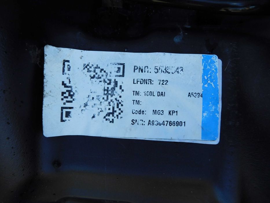 Zbiornik paliwa 100 l duży komplet Sprinter 906 VW Crafter Oryginał