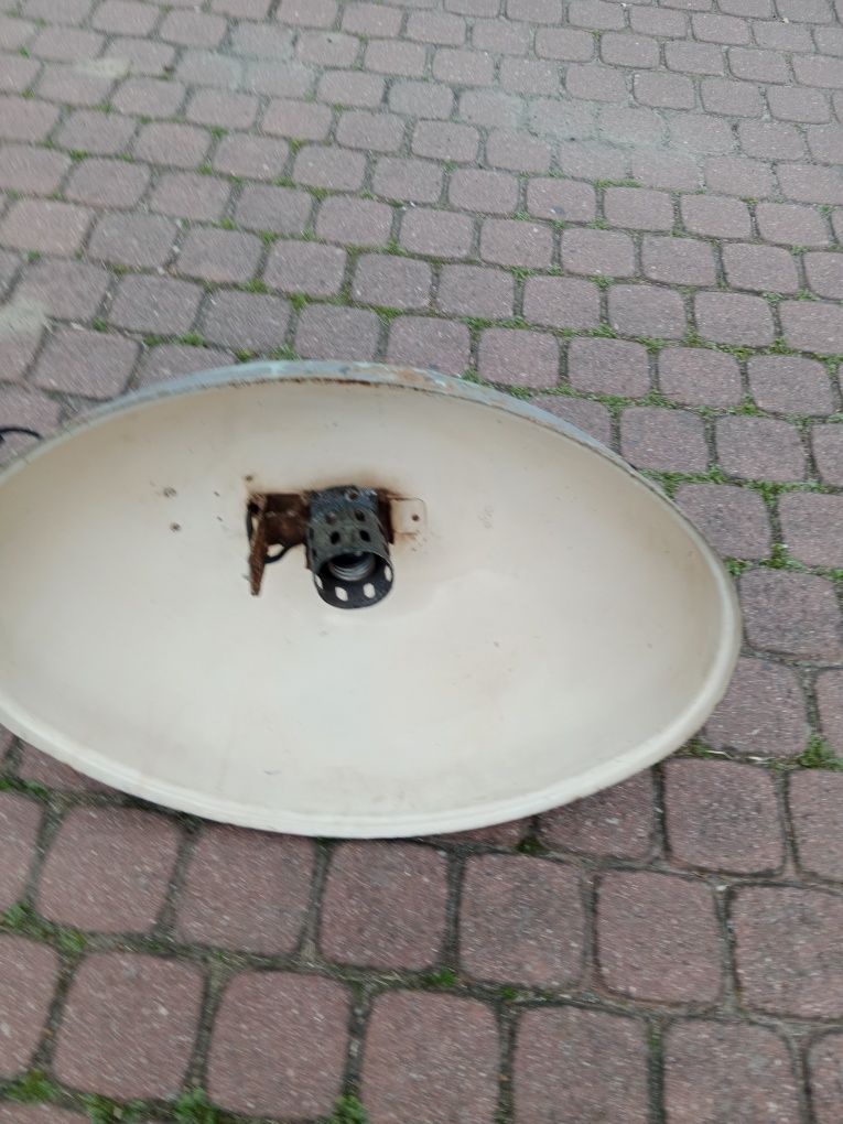 Lampa przemysłowa PRL