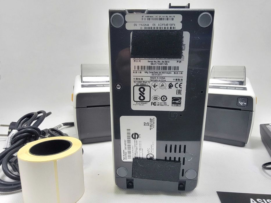 Zebra ZD410 термопринтер етикеток 58мм Bluetooth/USB 152мм/сек