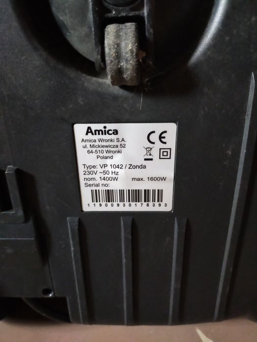 Odkurzacz Amica Zonda 1600W