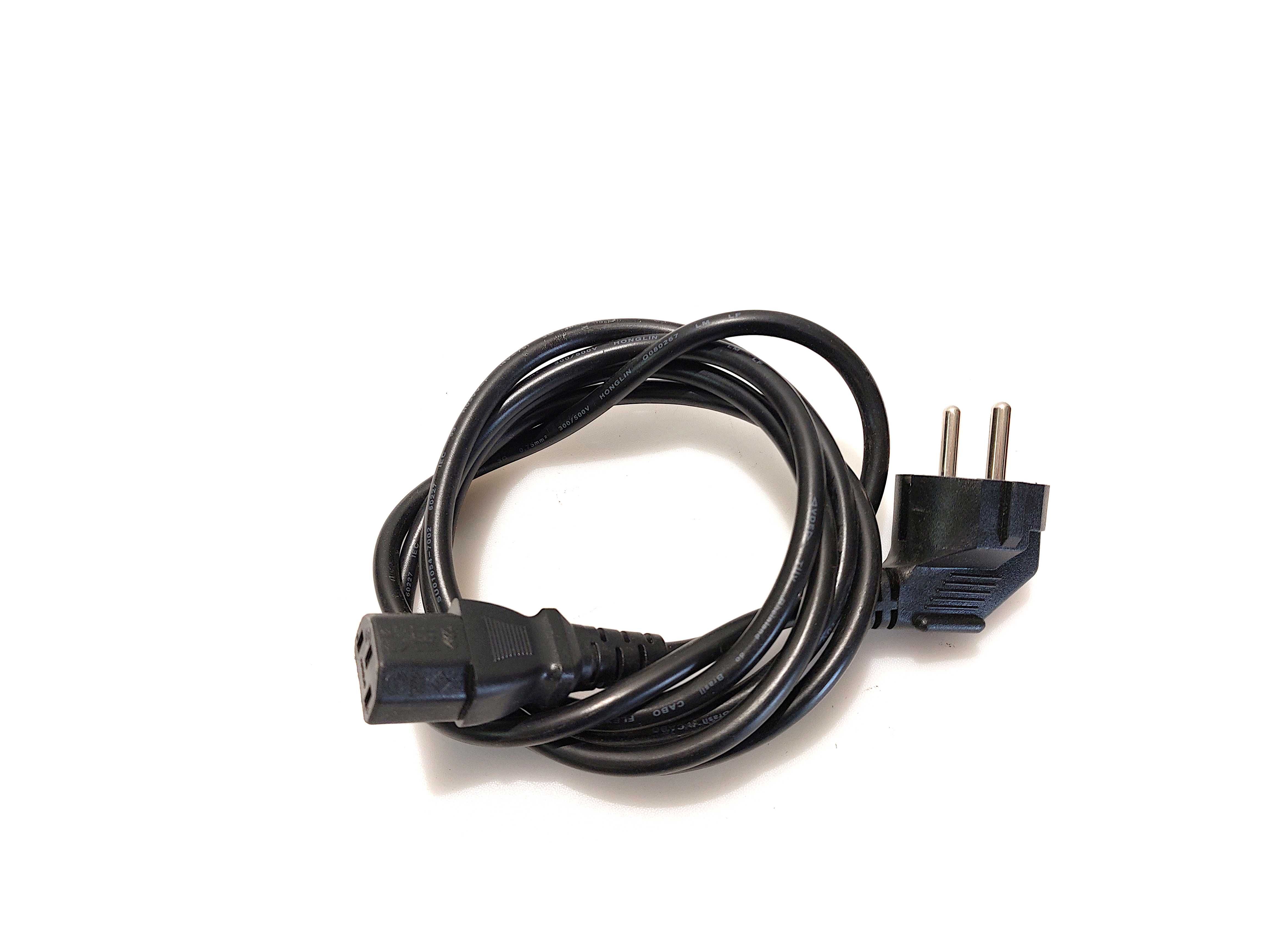 Kabel zasilający IEC C13 do PC, Monitora, UPS (100 sztuk)