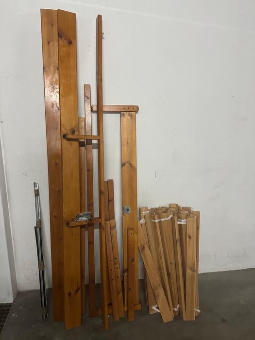 Cama Ikea Casal madeira