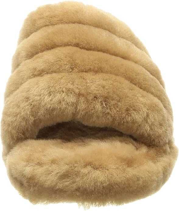 Детские меховые тапочки-слинги шлепанцы UGG Unisex Fluff Yeah