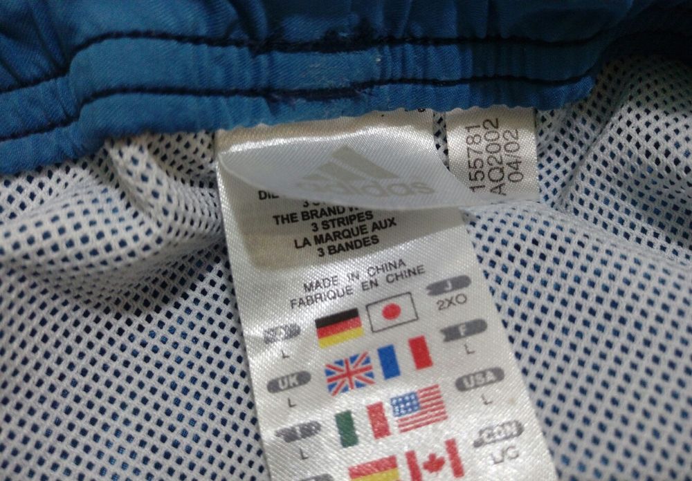 Оригінал Adidas вінтажні спортивні шорти