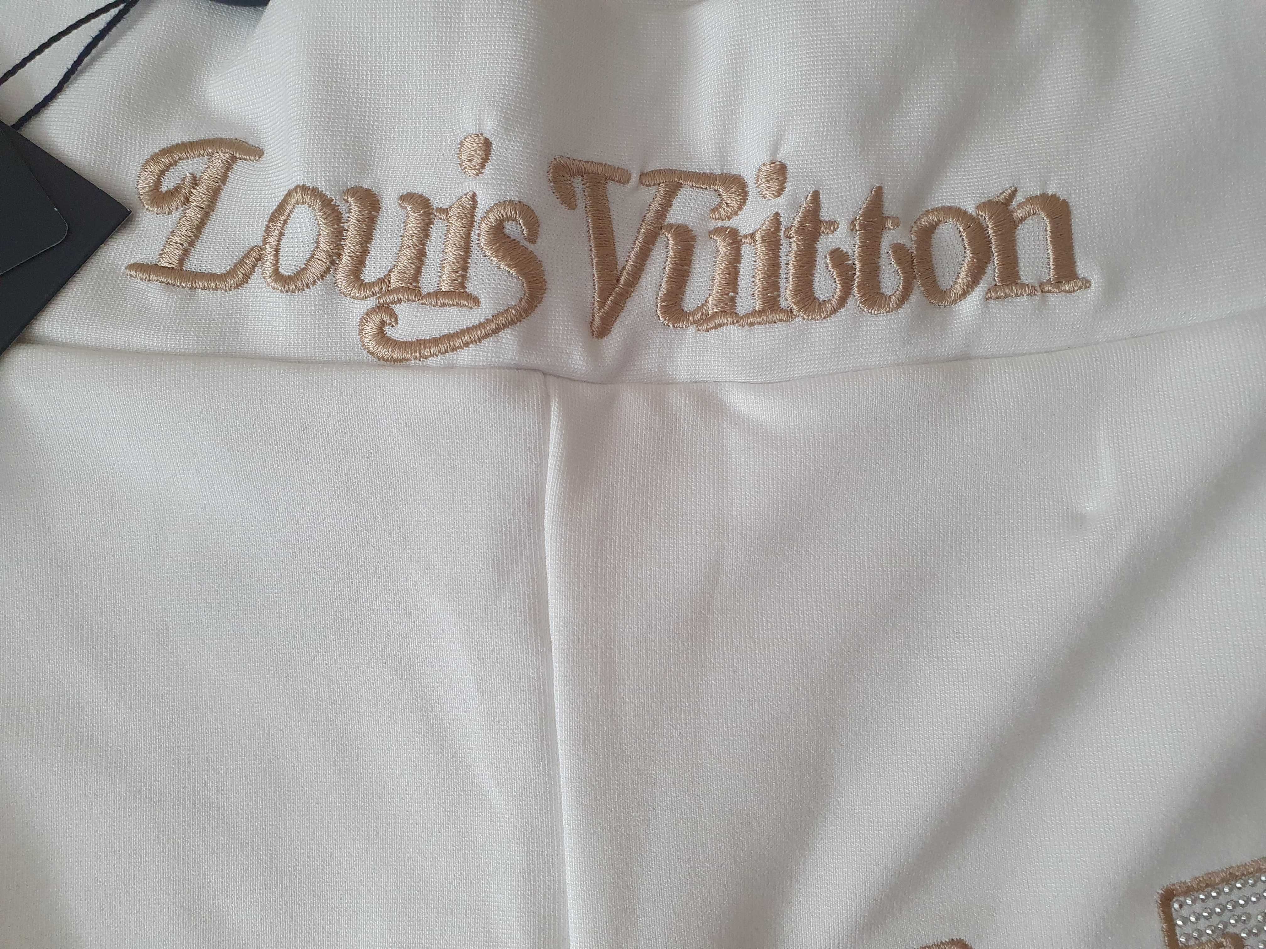 NOWE damskie legginsy Louis Vuitton spodnie LV dresy xl xxl 42