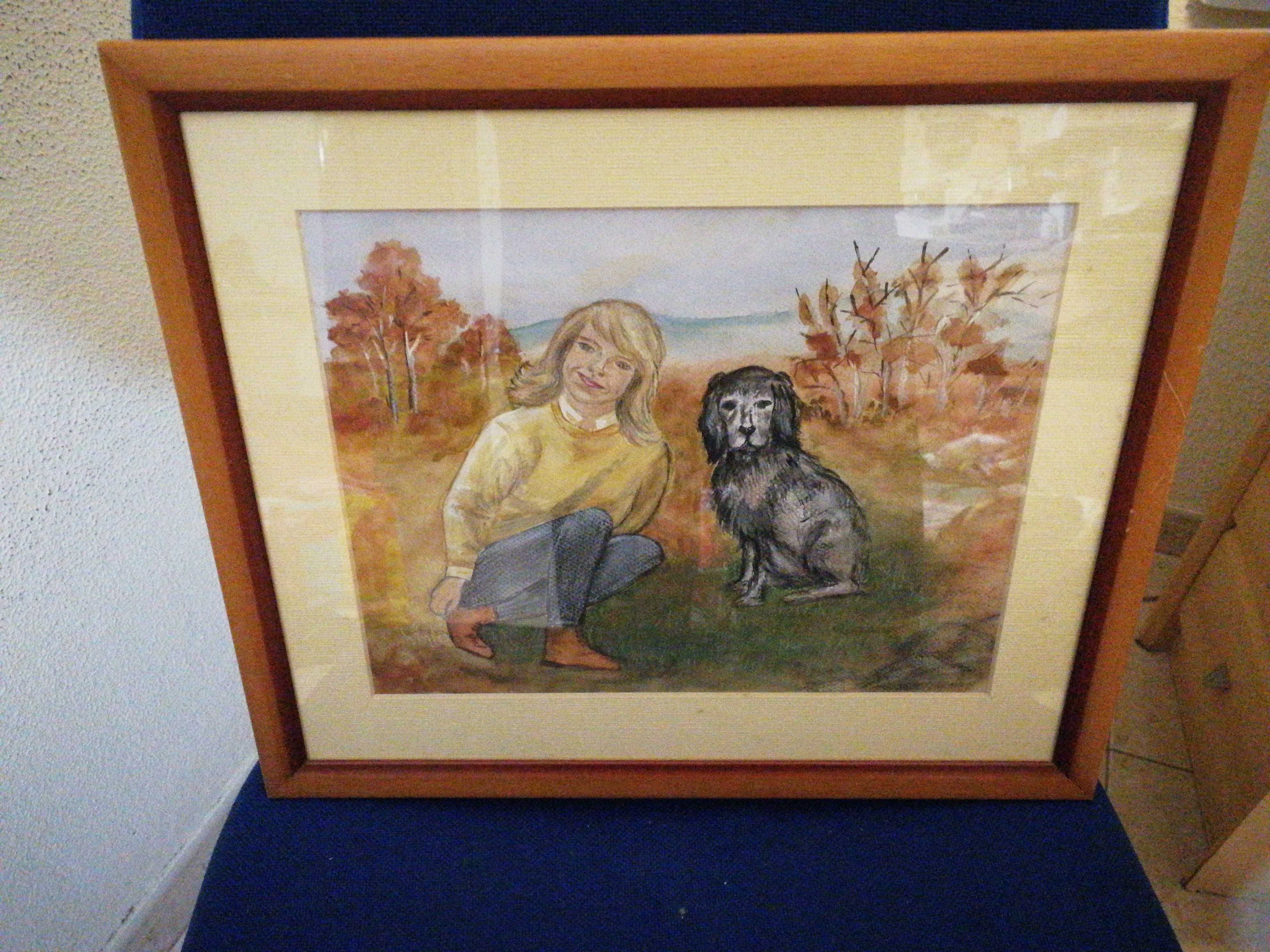 Quadro de vários cães