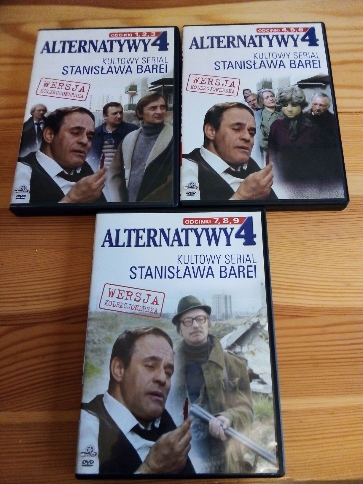 Serial ALTERNATYWY 4. Zestaw 3 plyt dvd.