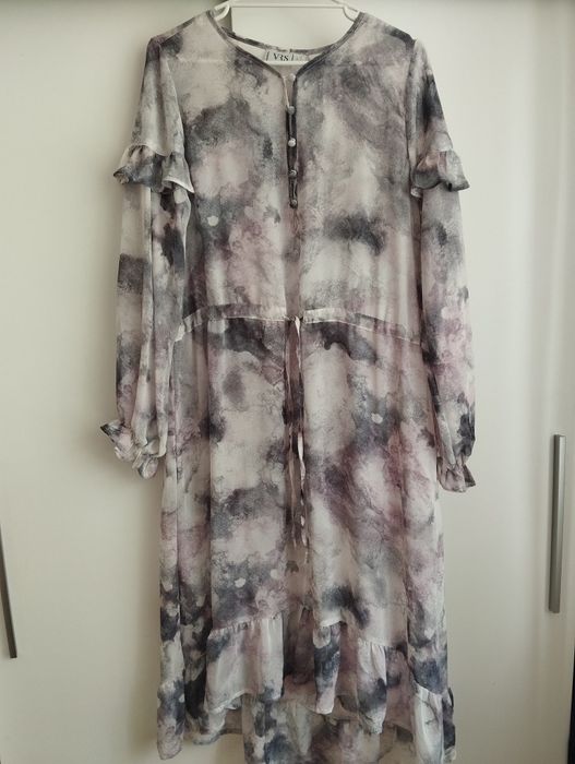 Śliczna letnia sukienkę firmy VRS w rozmiarze L.