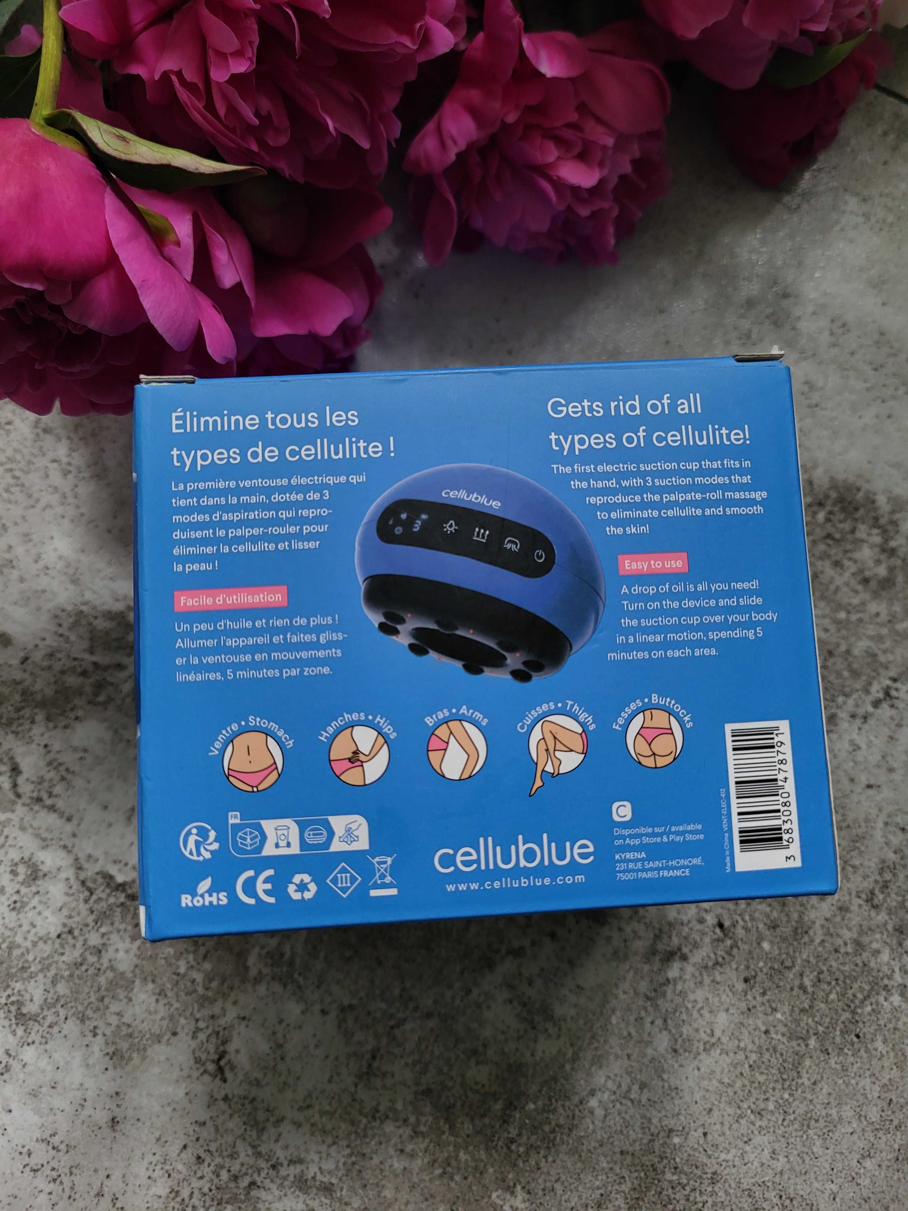 Bańka Masażer Antycellulitowy Cellublue