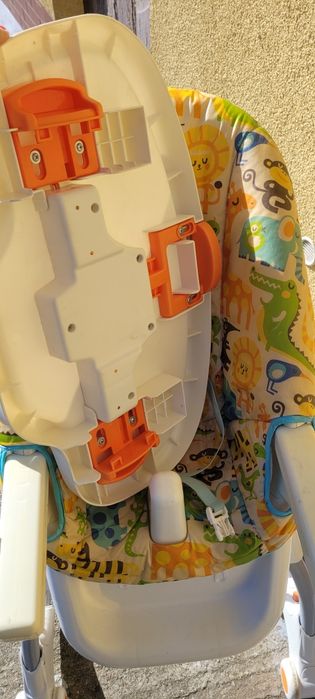 Krzesełko do karmienia Fisher Price ceratka Stan dobry