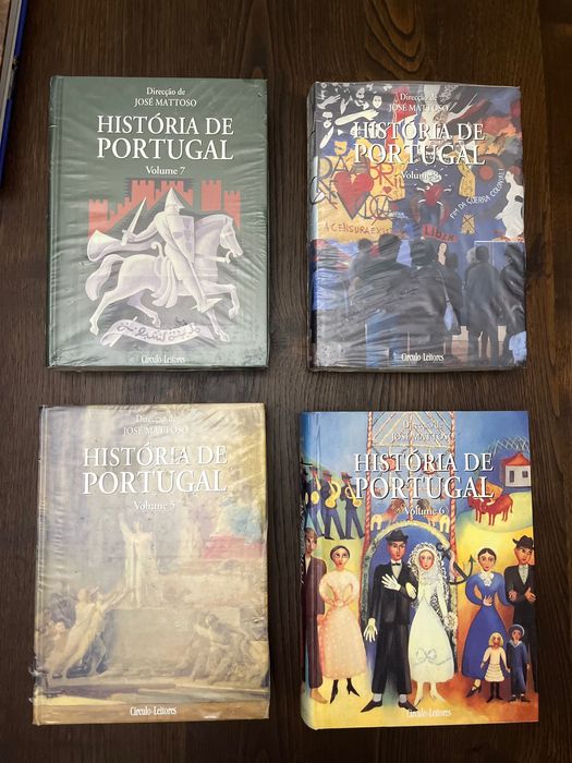 Conjunto de livros de história - História de Portugal
