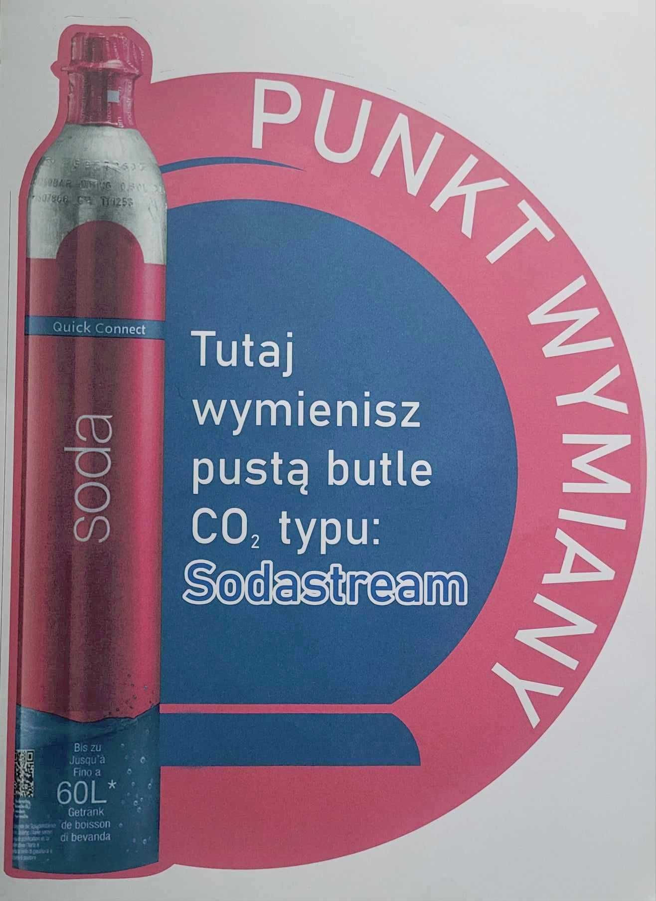 Punkt wymiany napełnianie butli CO2 Sodastream - RABKA-ZDRÓJ Lewiatan