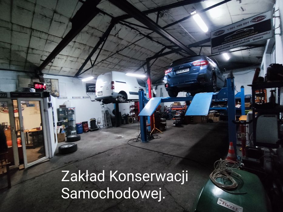 Auto Konserwacja podwozia Profesjonalnie Gratis auto zastępcze