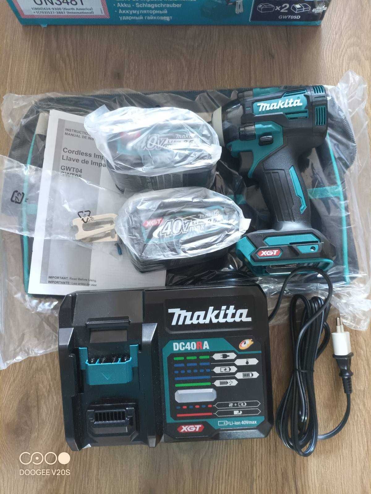 Makita GWT05D 40V XGT Mid Torque Impact Wrench