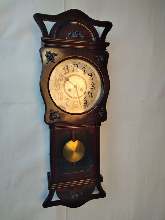 Stary zegar Junghans  mahoń