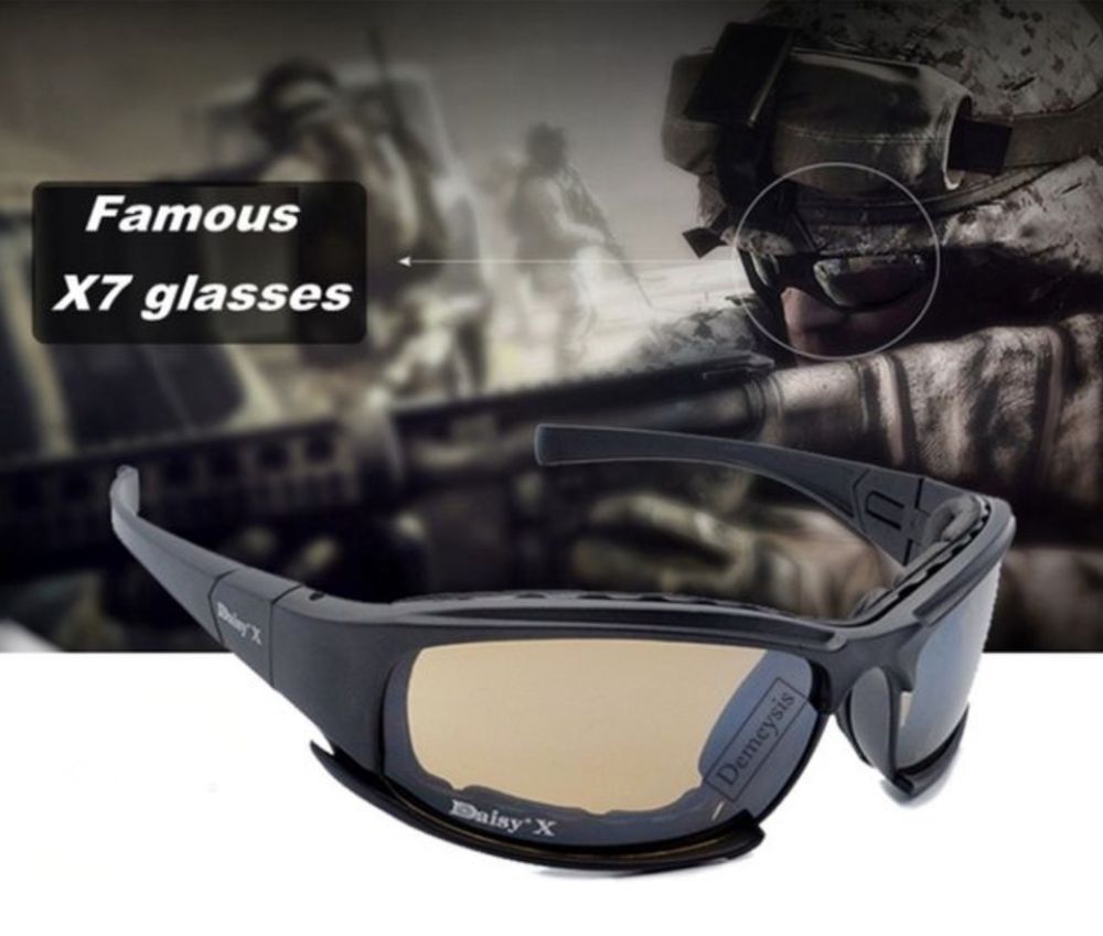Óculos de proteção multifunções 4 lentes
