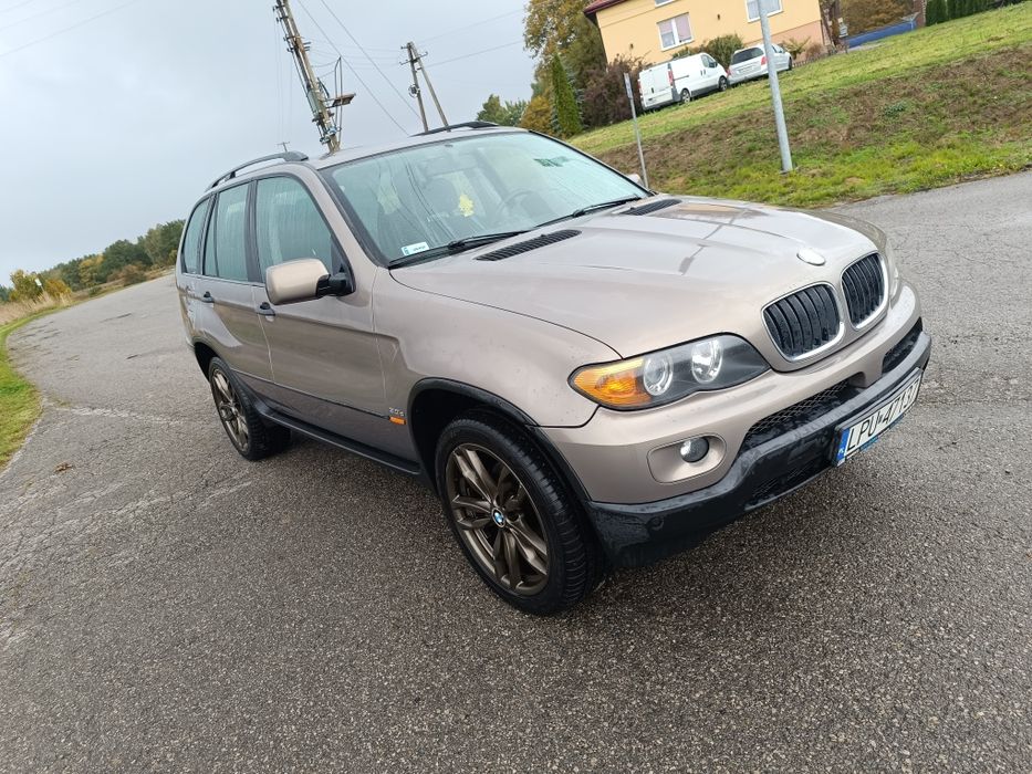 Bmw X5 E53 Lift Kalahari serwisowany dwa kpl kół klima grzane fotele