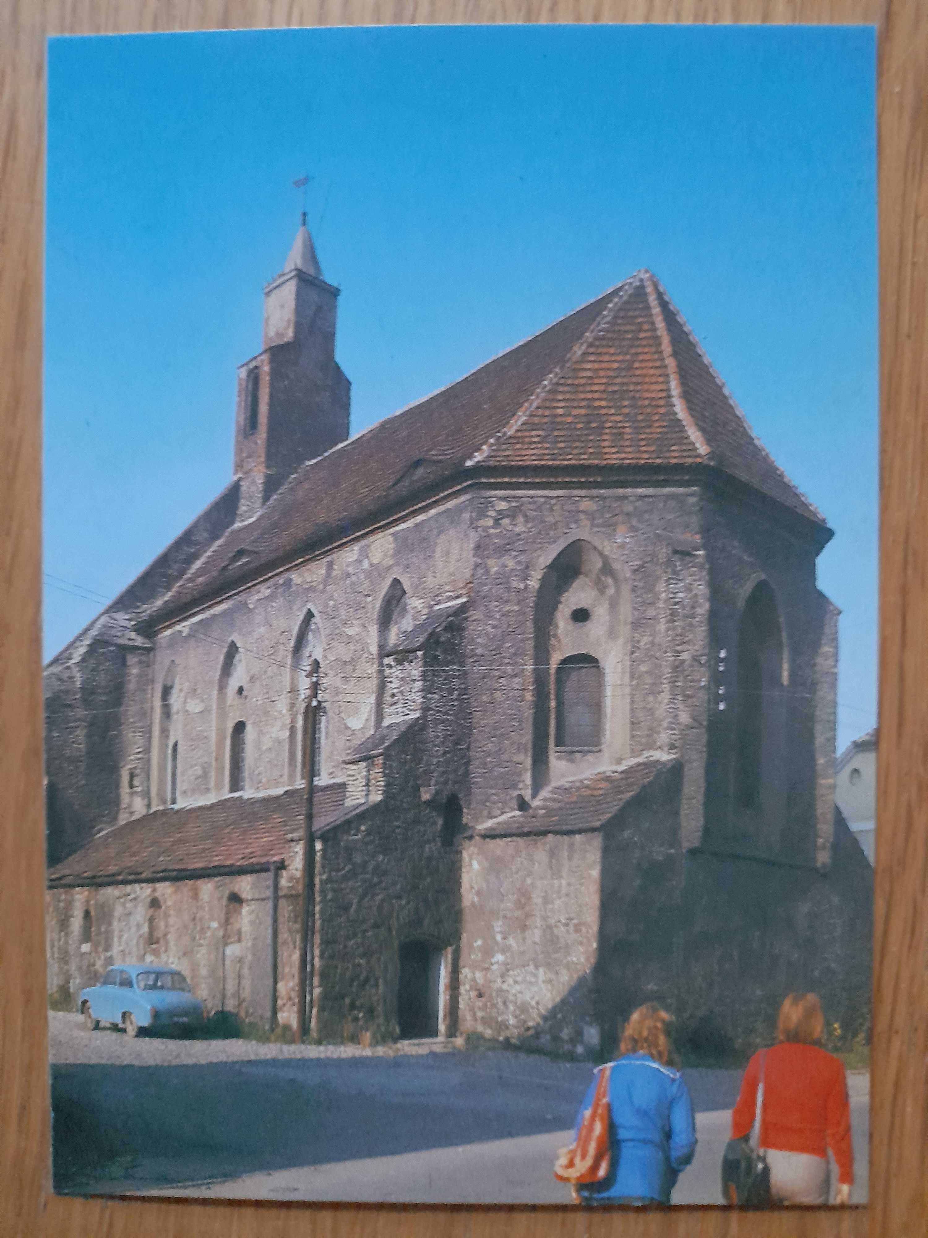 Pocztówka DZIERŻONIÓW kościół Syrena 103 rok wydania 1987