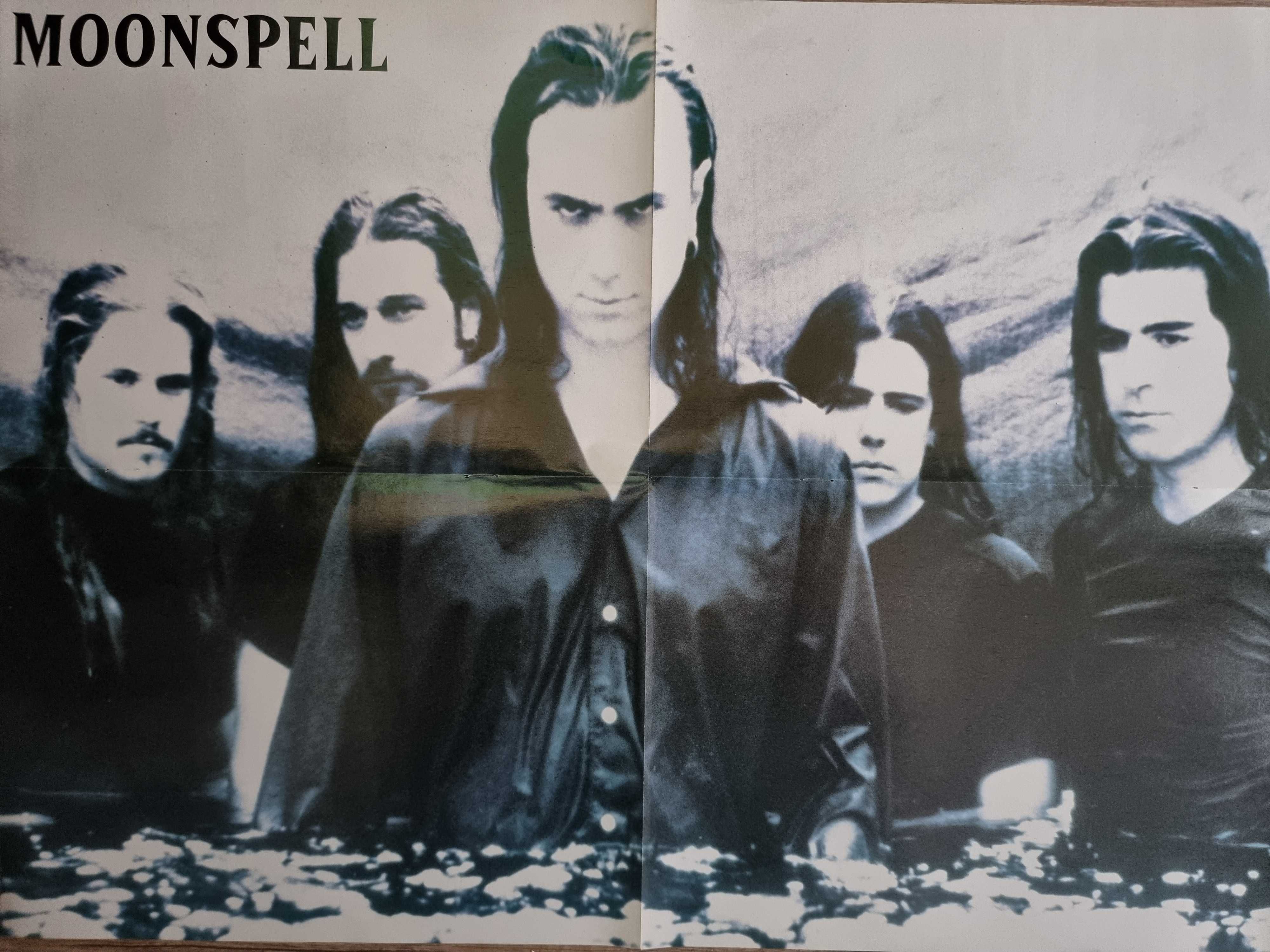 UNIKAT! Metal Hammer 12/1999 - Artrosis, Plakaty: Slipknot i Moonspell