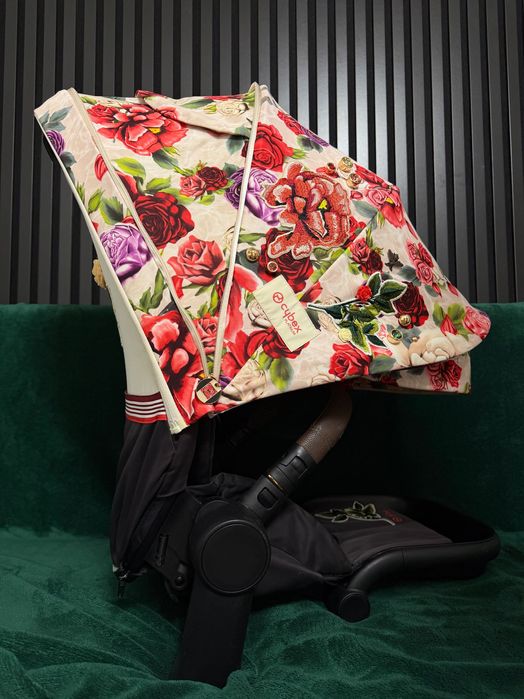 Tapicerka do Cybex Priam 4.0 spring blossom light