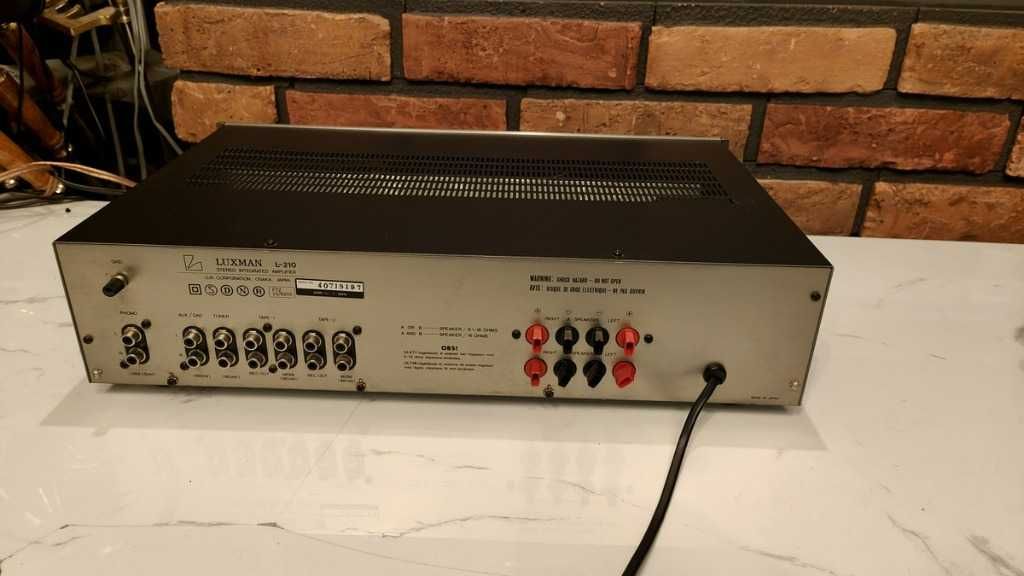 LUXMAN L-210 Audiofilski wzmacniacz STEREO ! Vintage
