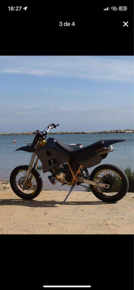 Vendo / troco Yamaha dtr 125cc 16.9kw