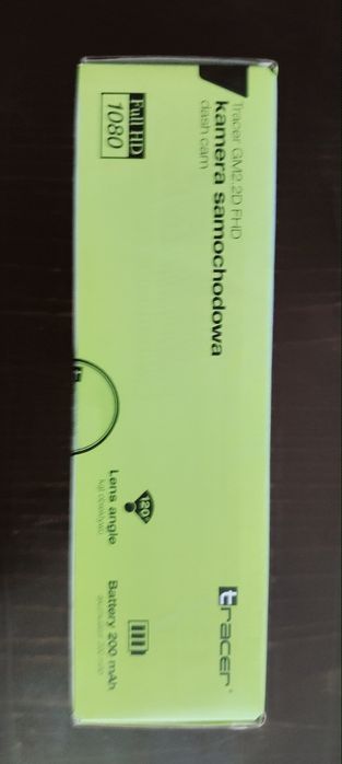 Kamera samochodowa z kamerą wsteczną, (rejestrator jazdy)