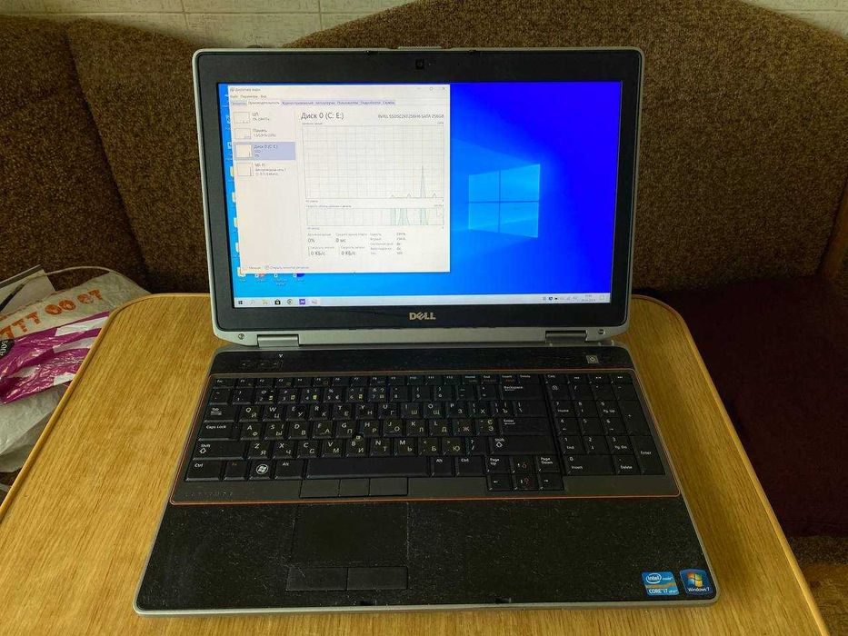 Ноутбук Dell Latitude E6520  Intel Core i7 4 ядра NVIDIA ігровий