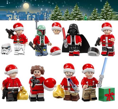 Bonecos / Minifiguras Especial Natal nº4 - Star Wars - compatível Lego