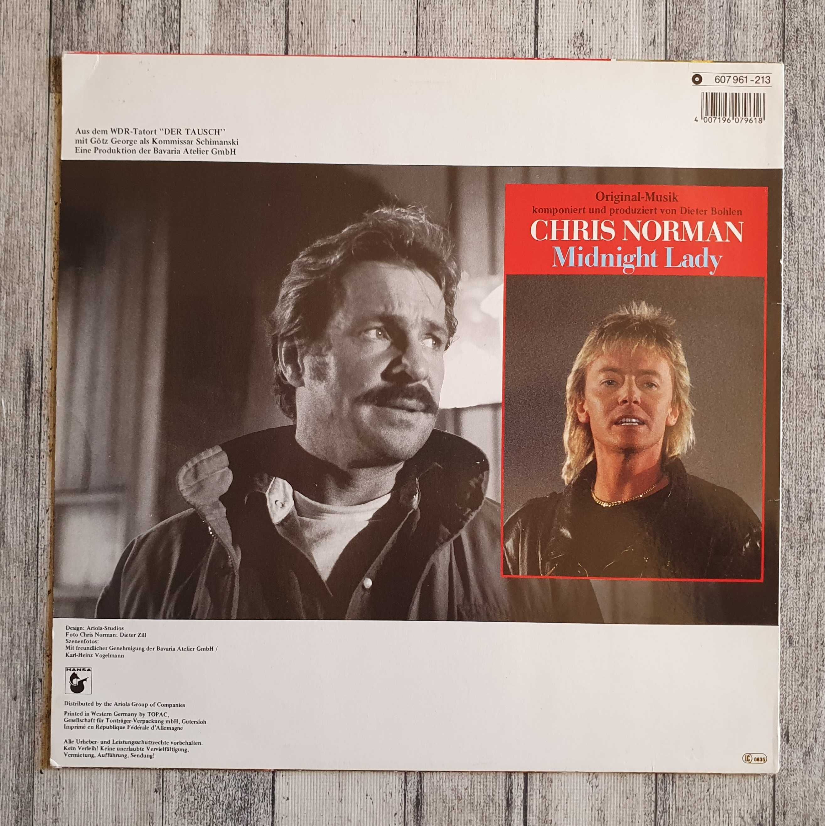 Chris Norman Midnight Lady Long Version Maxi Single 12