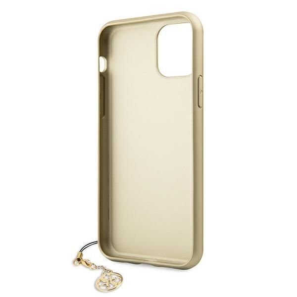 Etui Guess iPhone 11 / Xr 6,1" 4G Charms Brązowe