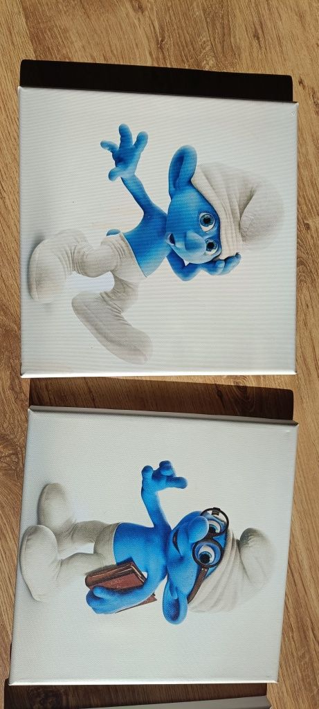 Obrazki Smerfy 30x30x20 mm