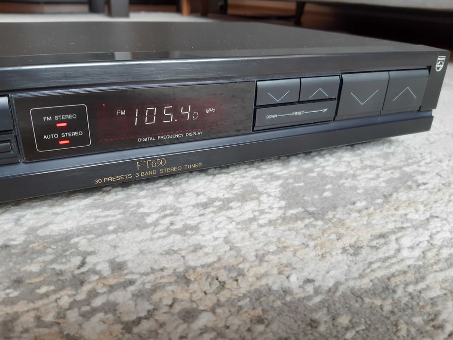 CD Philips CD-350 ( 2 x TDA1540P ) , Тюнер Philips FT-650