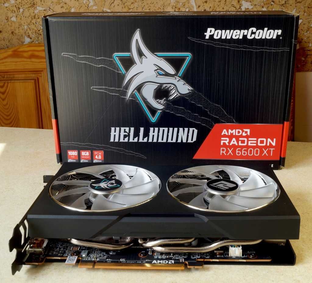 Radeon RX 6600 8GB + ACER AOPEN 27" 165Hz + PREYON Long Claw Brown
