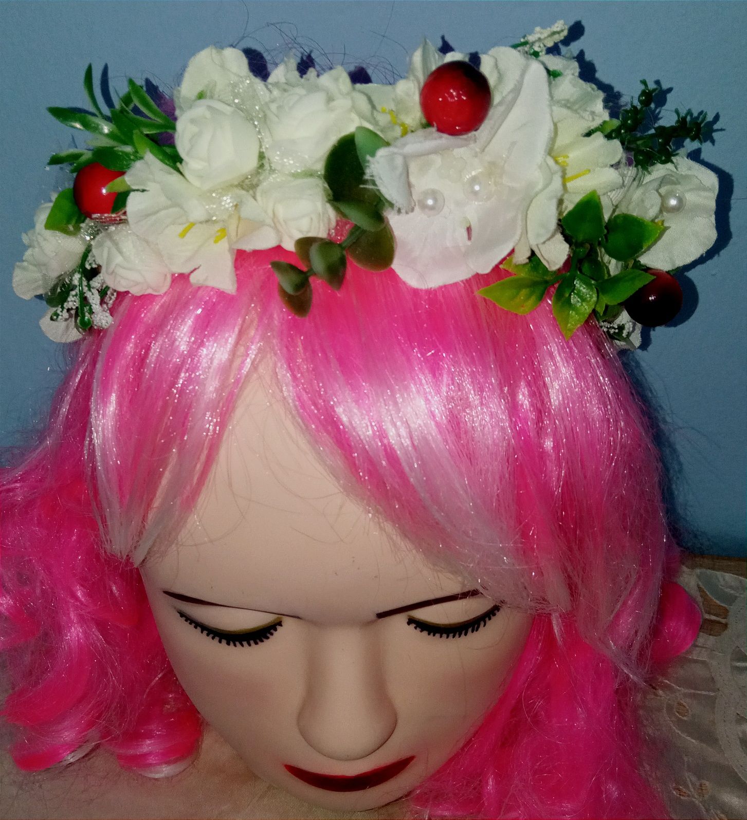 Opaska handmade wianek